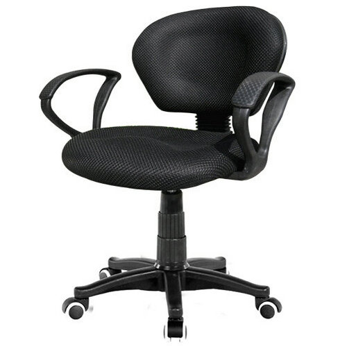 High quality wide seat mesh fabric task chair with low back